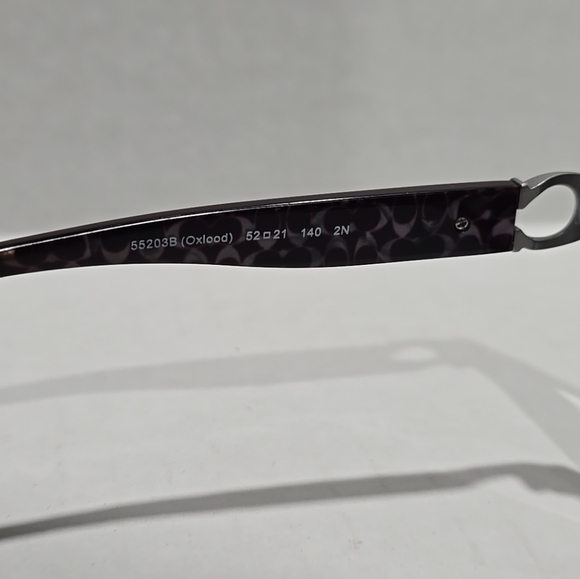 Coach Glasses Frames HC8240 55203B L1028 Oxblood Grey Pink Gradient With Case - Picture 5 of 6